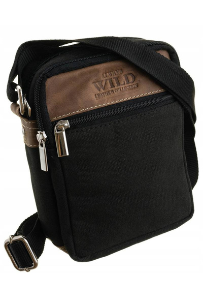 Other Geantă de umăr din piele pentru bărbați - Always Wild