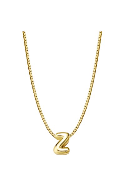 Glanzstücke München Silberhalskette Kette mit Anhänger Sterling Silber gelbgold