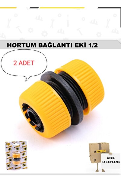 Trendhane 1/2Hose Joint Coupling Attachment 2 Pcs