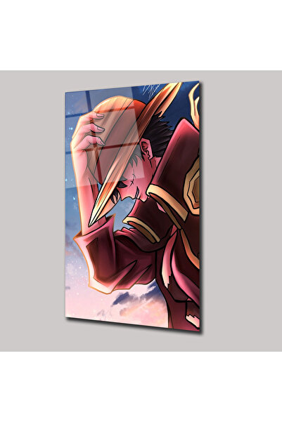 SteelArtDec ANİME ONE PİECE MONKEY D LUFFY - CAM TABLO - DEG0220