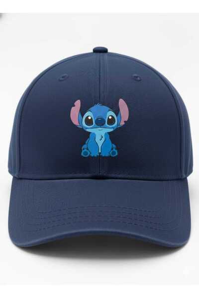 patasarım قبعة ستيتش مطبوع ذات الأزرار