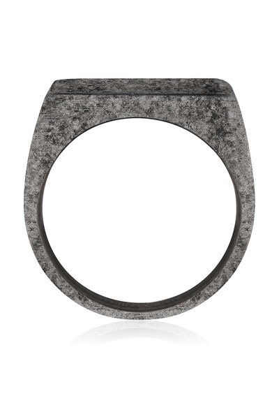 True Rebels Edelstahlring Ring Edelstahl gunmetal