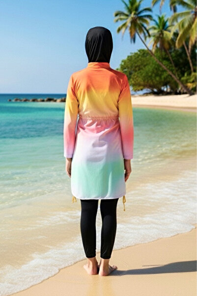 Marina Girl Waitress Hijab Swimsuit - G2501