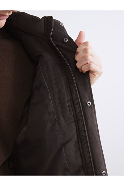 LC Waikiki SOUTHBLUE Standart Kalıp Dik Yaka Süet Erkek Yelek