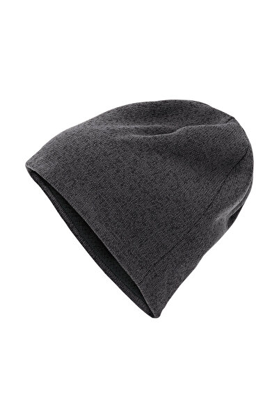 Tchibo Knitted Fleece Beanie, Anthracite