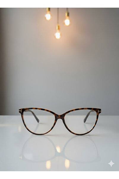 BluePepper Tom Forte Blue Light Protection Cateye Cat Model Slanted Glasses |   Numbered Glass Compatible and Stylish Design