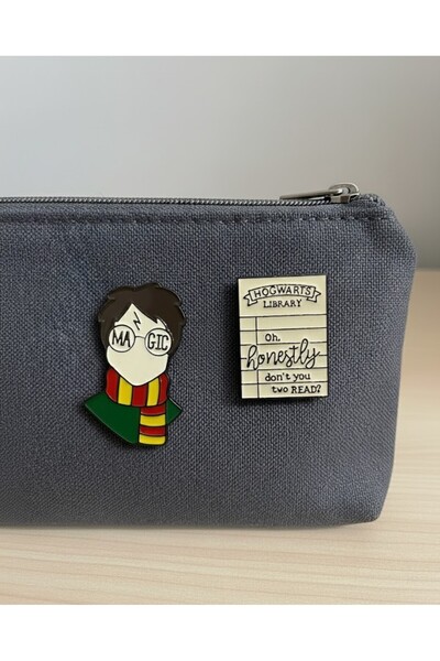 Pinkar Studio Harry Set 2'li Rozet Pin