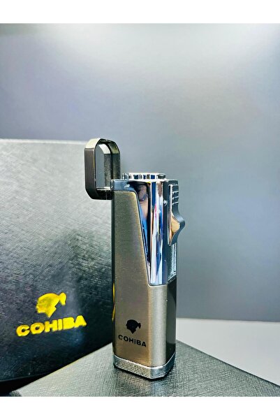 COHİBA 3 Torch Pürmüz Alevli Puro Delicili Profesyonel Çakmak