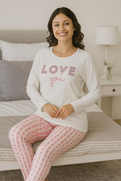 Rüyam Women's Long Sleeve Pajama Set