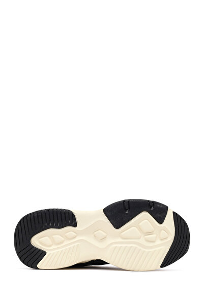 Derimod Kadın Siyah Bağcıklı Kalın Tabanlı Sneaker 25AFD494114