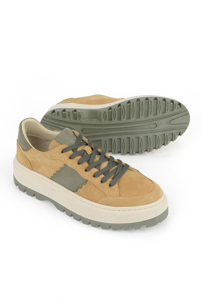 Ziya , Women's Genuine Leather Shoes 1531020Z19327 Camel