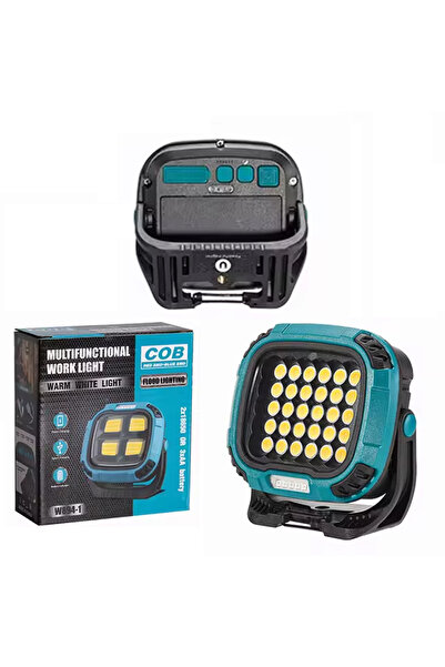 Powermaster MX-W893 4000K - 7000K - Kırmızı 30 COB Ledli 30 Watt Çok Fonksiyonlu Çalışma Lambası (Po