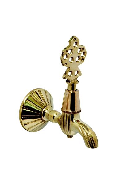 Mestore LPD 001 صنبور أتوماني أصفر 1/2 - 9996669933616