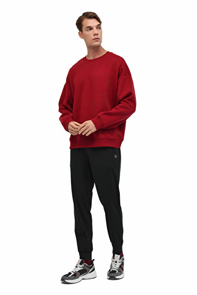 lumberjack Mb Ros 16Hs108 5Pr Claret Red Men's Sweatshirt