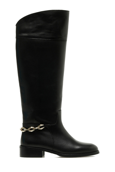 Nine West Vuyi 5Pr Black Women's Flat Boots