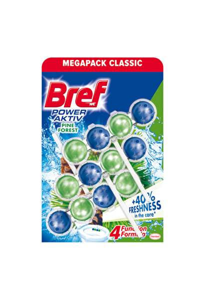 Bref Set 2x Toilet Freshener Power Aktiv Pine, 3X50 g