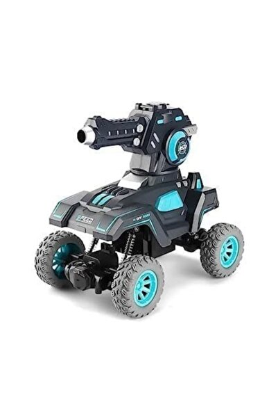 OEM RC Tank with Water Bead Launcher, Remote 2.4GHz, Rechargeable, 360° Rotating Stunt