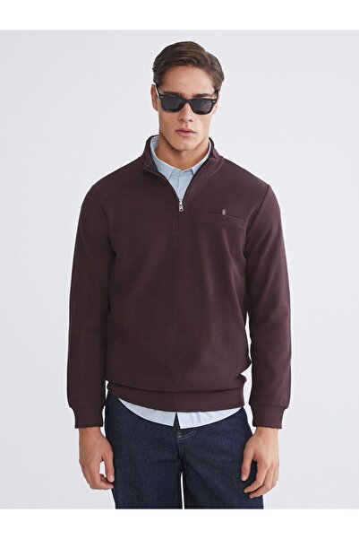 LC Waikiki Hanorac pentru bărbați cu guler vertical cu fermoar