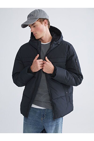 LC Waikiki Standard Mold Hooded Men's Coat