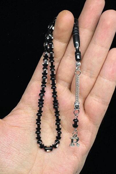 Fabula Silver Sallamalık Tesbih Bürokrat Boy Erkek Hediye Harfli Tespih