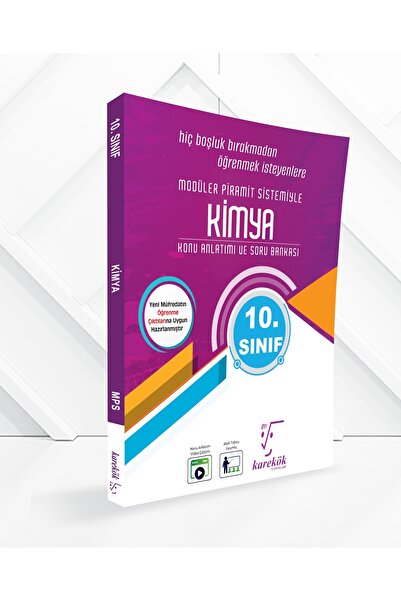 Karekök Yayınları 2025-2026 Müfredat 10.SINIF KİMYA MPS