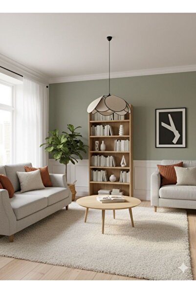 Emg DesiGn Modern Tasarım Çiçek Sarkıt Avize Kumaş Boheme Salon Oturma Odası Mutfak Avizesi