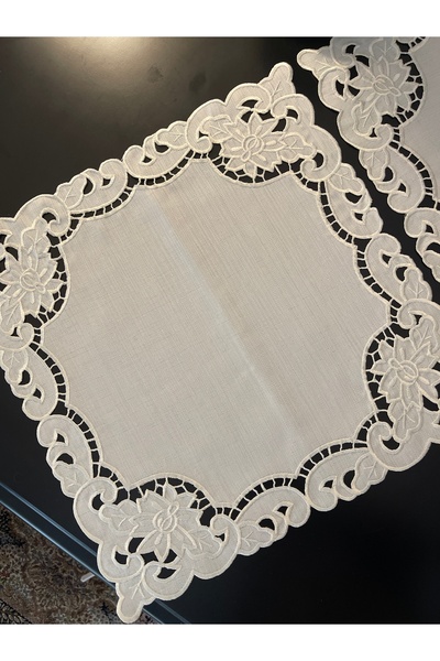 Tiniminatelier Delikiş Çiçek Servis Peçetesi Kare 6lı