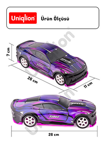 Uniqlion Drift Arabası (Yedek Lastik ve Dubalı)