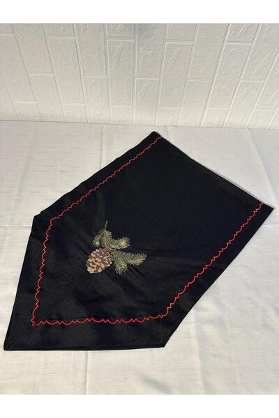 Vinezza Home Collection Vinezza Home Seamless Linen Christmas Pattern, Etamine Processing