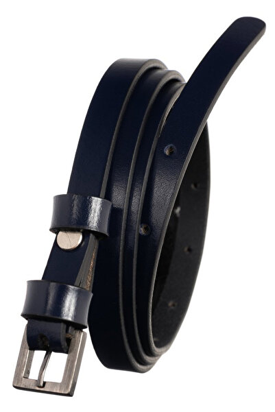 Other Narrow women's leather belt with buckle, for dresses - Rovicky