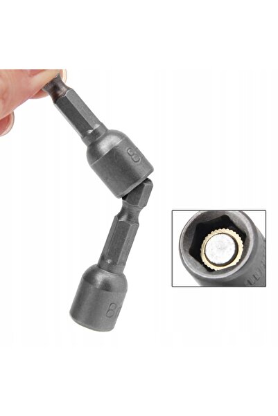 Other Set of 8mm, 1/4" magnetic sockets for screwdrivers