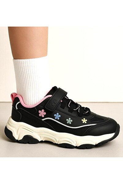 Cool Bella-Ptk 26/30 Girl's Velcro Sneaker Sports Shoes