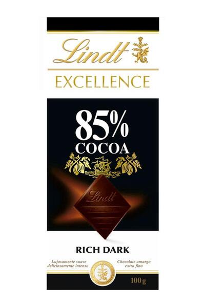 Lindt %85 Kakao Bitter Çikolata 100 g – Yoğun Aromalı Saf ve Denge Tatlı Lezzet