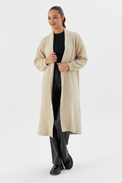 Shopping Shop Long Knitwear Cardigan Tas