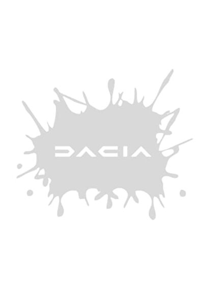 Oracal Dacia stain sticker, new model, 20cm, silver