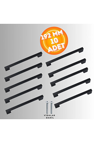 CAN METAL Köprü Kulp Dolap Çekmece Kulbu Metal Kulp 192 MM ( 10 ADET )