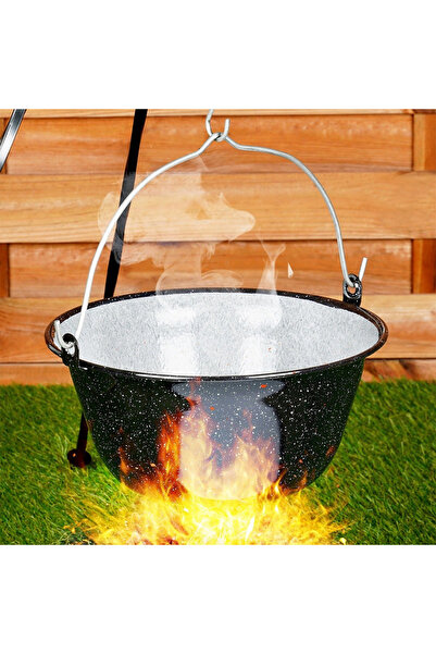 Other 7.5L Enameled Hungarian Hanging Kettle