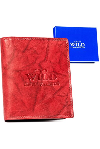 Other Men's leather wallet AW-N890-MAL-0424 Red
