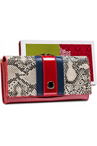 Other An elegant wallet with a fashionable snakeskin pattern - Peterson