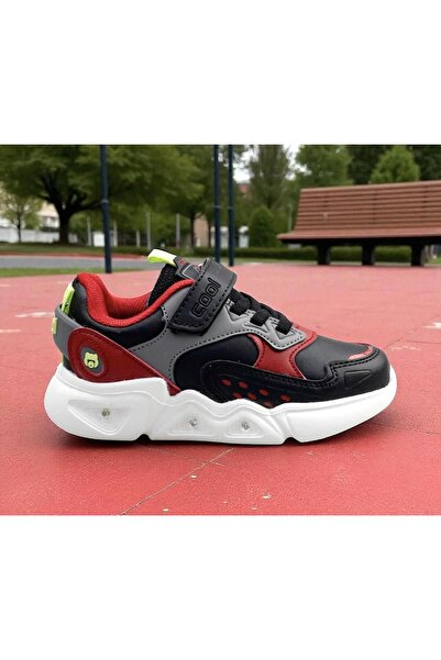 Cool Valery-Ptk 26/30 Children's Lighted Sole Velcro Sneaker Sports Shoes