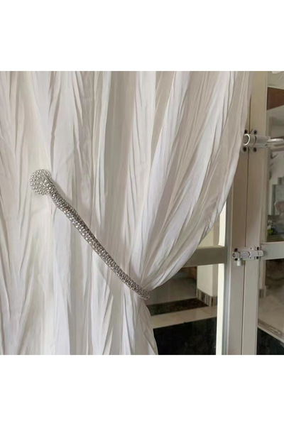 Generic Decor Curtains for Living Room, Simple white curtain French curtain,Bedroom Tulle Curtains, Semi She