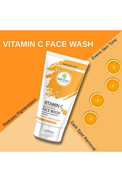 revival naturals Vitamin C Brightening Face Wash