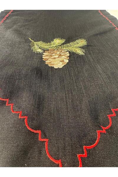 Vinezza Home Collection Vinezza Home Seamless Linen Christmas Pattern, Etamine Processing