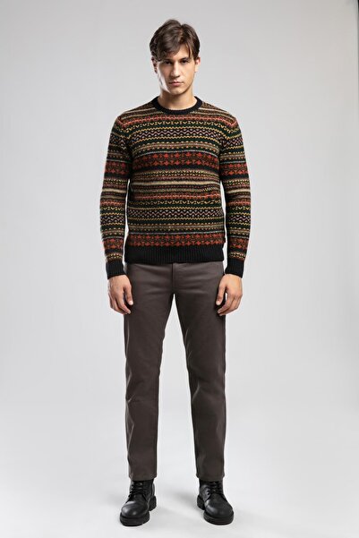 Lee Cooper Jagger normal waist slim fit straight leg khaki men's pants