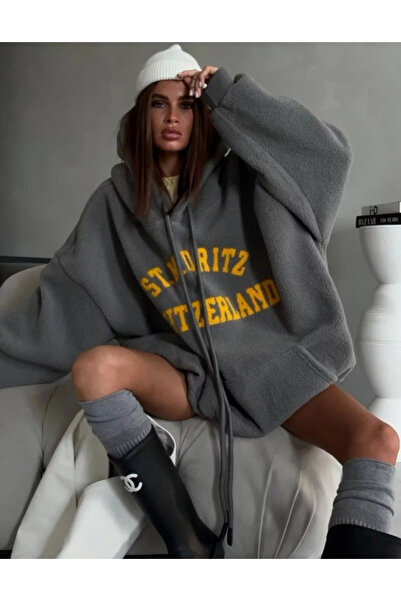 npLStore St Morıtz Printed Hooded Fleece Sweatshirt