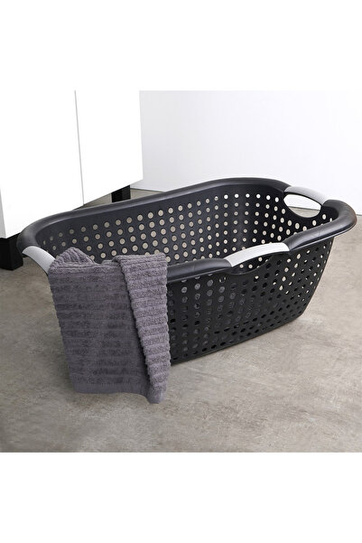 Other Plastic laundry basket, black, 26 l