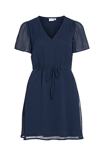 VILA Minikleid VIFALIA Kurzärmeliges