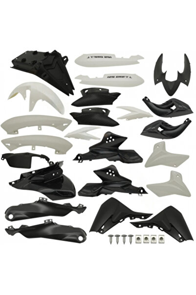 Genel Markalar Kaporta Seti Beyaz Mondıal Drıft 125 L (Komple)