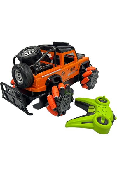 TOY GARDEN RC Stunt Car 4WD Gesture Sensor Remote Control 4x4 Off-Road 360° Flips (Orange)