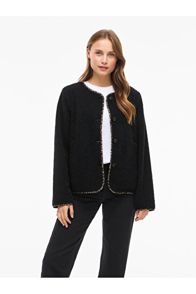 VILA Jacke VIADA Teddyfleece